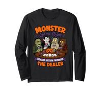 Monster Halloween Game Night Il Croupier Che Siamo venuti Abbiamo Visto Maglia a Manica
