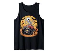 Monster Halloween Truck Ghost Pumpkin Costume Bambino Ragazzi Canotta