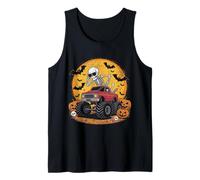 Monster Halloween Truck Ghost Pumpkin Costume Bambino Ragazzi Canotta