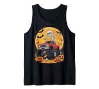 Monster Halloween Truck Ghost Pumpkin Costume Bambino Ragazzi Canotta