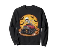 Monster Halloween Truck Ghost Pumpkin Costume Bambino Ragazzi Felpa
