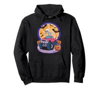 Monster Halloween Truck Ghost Pumpkin Costume Bambino Ragazzi Felpa con Cappuccio