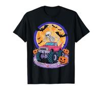 Monster Halloween Truck Ghost Pumpkin Costume Bambino Ragazzi Maglietta