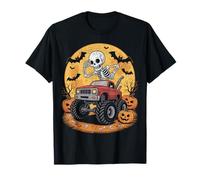 Monster Halloween Truck Ghost Pumpkin Costume Bambino Ragazzi Maglietta