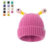 Monster Hat Kids, Monster Tentacles Hat, Cute Monster Light Up Tentacle Knit Hat, Cute Little Monster Knit Hat (M,free size)