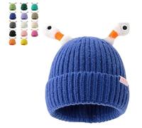 Monster Hat Kids, Monster Tentacles Hat, Cute Monster Light Up Tentacle Knit Hat, Cute Little Monster Knit Hat (G,free size)