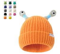 Monster Hat Kids, Monster Tentacles Hat, Cute Monster Light Up Tentacle Knit Hat, Cute Little Monster Knit Hat (J,free size)
