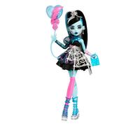 Monster High Scary Sweet Birthday Doll, Frankie Stein in Black Party Dress with