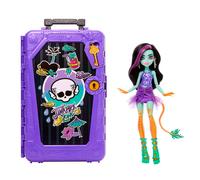 Monster High Segreti da Brivido Jinafire Long Bambola Oasis | Destinazione: Gore-geous Oasis Dragon Doll e set di accessori con valigia e oltre 19 sorprese come vestiti, JDR52