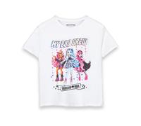 Monster High Bianco Boo Crew T-shirt a maniche corte Ragazze