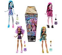 Monster High Buried Secrets - Bambole Cozy Creepover, bambola misteriosa a sorpresa con 5 accessori a tema da scoprire inclusi, giocattolo per bambini, 4+ anni, HYV64
