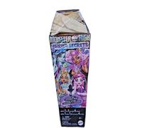 Monster High Buried Secrets - Bambole Cozy Creepover, bambola misteriosa a sorpresa con 5 accessori a tema da scoprire inclusi, giocattolo per bambini, 4+ anni, HYV64