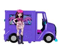 Monster High-tour Bus Rock Blood-Stitionnel-Coffret con bambola e autobus HXH83