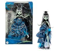 Monster High - Frankie Stein, bambola da collezione con abito d'alta moda decostruito, tratti cuciti originali e accessori ispirati all'arte della sartoria, giocattolo per bambini, 6+ anni, HRL66