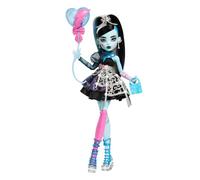 Monster High Scary Sweet Birthday Doll, Frankie Stein in Black Party Dress with