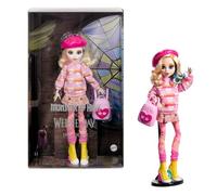 Monster High mercoledì - Enid Sinclair, Bambola da Collezione in Abito Rosa con