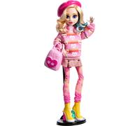Monster High mercoledì - Enid Sinclair, Bambola da Collezione in Abito Rosa con