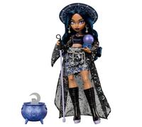 Monster High Moonspell Magic - Claire De Luna la Strega Chiaroveggente, bambola con sorpresa nel calderone e accessori inclusi tra cui la sfera di cristallo e borsetta, JMB89