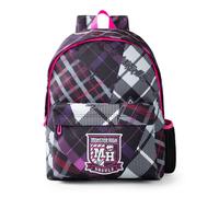 Monster High Multicolore Tartan Patchwork Zaino Donne