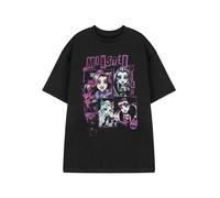 Monster High Nero Alumni Reunion Tour T-shirt a maniche corte Donne