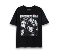 Monster High Nero Dolls T-shirt a maniche corte Donne