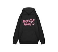Monster High Nero Fangtastic Hoodie Felpa Donne