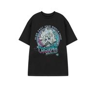 Monster High Nero Lagoona T-shirt a maniche corte Donne