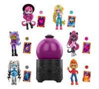 Monster High Potions - Sfera di Cristallo, mini bambola a sorpresa con effetto cambia colore in acqua e accessori inclusi, ciondolo e carta della fortuna, giocattolo per bambini, 4+ anni, JCX99