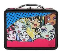Monster High Pranzo Scatola Draculaura, Frankie, Clawdeen, Cleo, Lagoona E