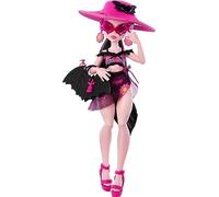 Monster High Scare-adise Island Draculaura Bambola con costume da bagno, sarong e accessori da spiaggia come cappello, crema solare e borsa