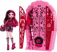 Monster High Segreti da Brivido - Draculaura e I misteri in Giardino, set con ba
