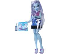 Monster High Self-Scare Secrets - Abbey Bominable, set con bambola e accessori, 13 sorprese a tema come henné, pittura e lavoretti all'uncinetto, 4+ anni, JHK44