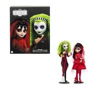 Monster High Skullector - Bitelchus & Lydia Deetz, Set da 2 Bambole da Collezione con Accessori Premium Inclusi e Confezione da Esposizione, Giocattolo per Collezionisti, HYV96