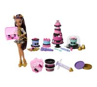 Monster High Sweet Sweet Birthday Cake Kit con Clawdeen Wolf Doll Cake Decorating Playset con oltre 20 accessori come Piete inquietante e altro ancor