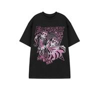 Monster High T-shirt a maniche corte nera da donna High Fangtastic - Large
