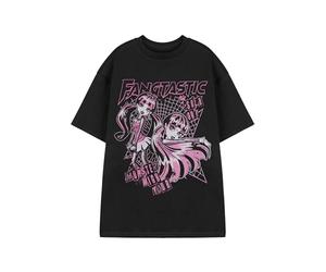 Monster High T-shirt a maniche corte nera da donna High Fangtastic - Large