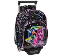 Monster High - Trolley Per La Scuola Monster High Nero 28 X 34 X 10 Cm