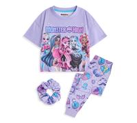 Monster High Viola Character Group Pigiama a maniche corte a gamba lunga Ragazze