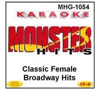 Monster Hits Karaoke #1054 - Classic Female Broadway Hits by Liza Minnelli