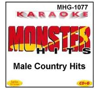 Monster Hits Karaoke #1077 - Male Country Hits
