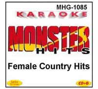 Monster Hits Karaoke #1085 - Female Country Hits