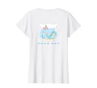 Monster Hunter Lagiacrus & Felyne BP Maglietta, Donna, Bianco, 3XL