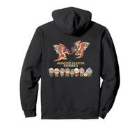 Monster Hunter Stories 3 Chibi Art BP Felpa con Cappuccio