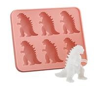 Monster Ice Masto, stampi per ghiaccioli a 6 cavità in silicone per cubette di ghiaccio flessibile per bevande e snack vassoi per congelatore
