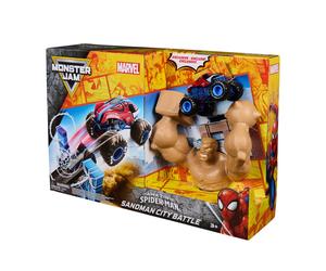 Monster Jam 1to64 Marvel Playset I