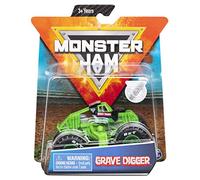 Monster Jam 2019 Spin Master 1:64 Diecast Monster Truck con figura: camion da addestramento Grave Digger
