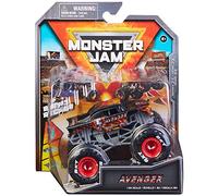 Monster Jam 2022 Spin Master 1:64 Diecast Truck con accessori bonus: Arena Favorites Avenger Fire