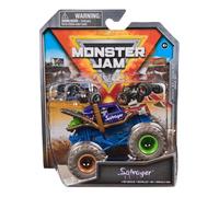 Monster Jam 2024 Serie 37 Diecast Scala 1:64 Monster Truck Salvager Wreckless Trucks