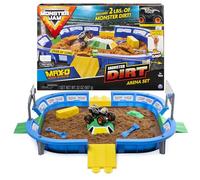 MONSTER JAM Arena con Sabbia Monster Dirt e Veicolo Esclusivo in Scala 1:64 Incluso, 6046704