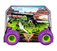 Monster Jam, Camion mostro ufficiale per tomba, veicolo da collezione pressofuso, scala 1:24, giocattoli per bambini per ragazzi e ragazze dai 3 anni in su